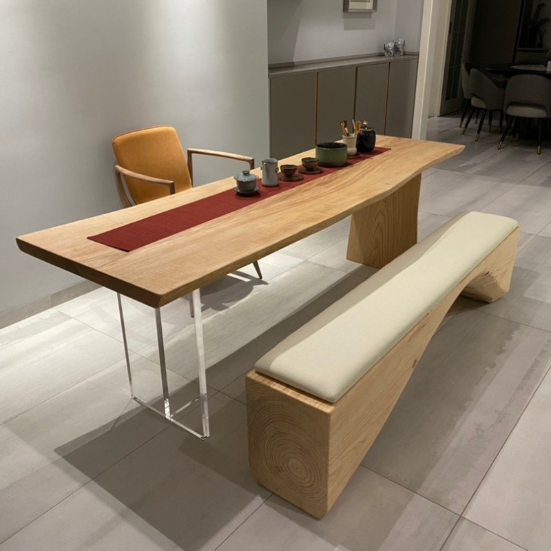 Nordic Solid Wood Acrylic Floa - Home & Hotel Textiles Private Limited recensione e prezzo