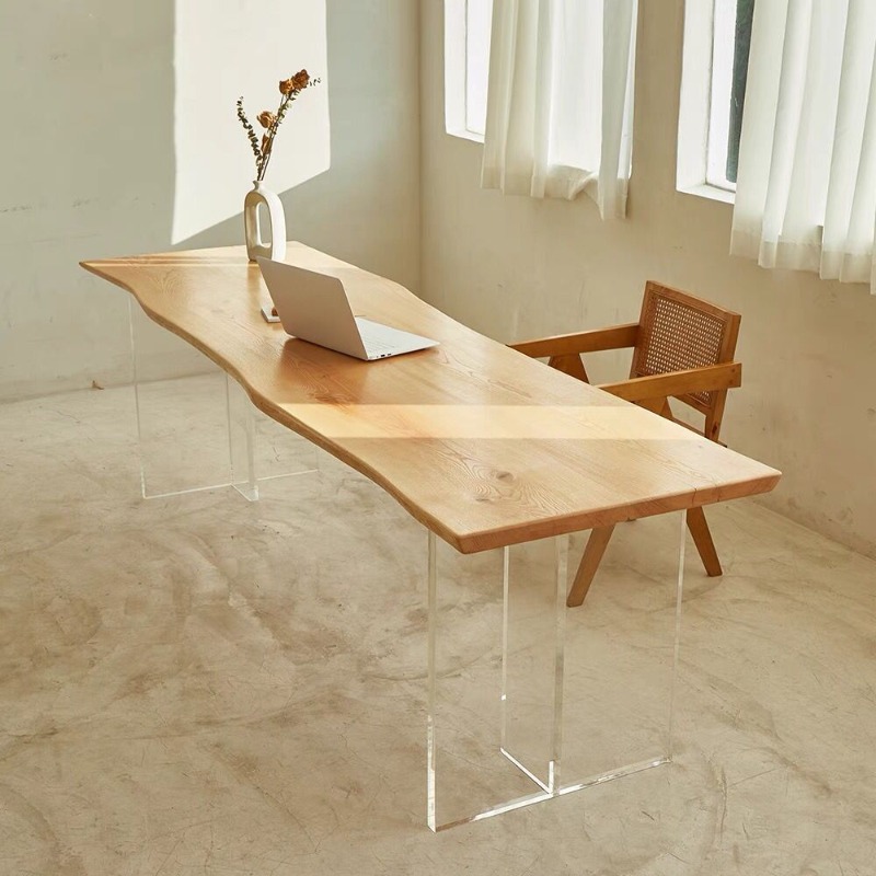 Nordic Solid Wood Acrylic Floa - Home & Hotel Textiles Private Limited recensione e prezzo