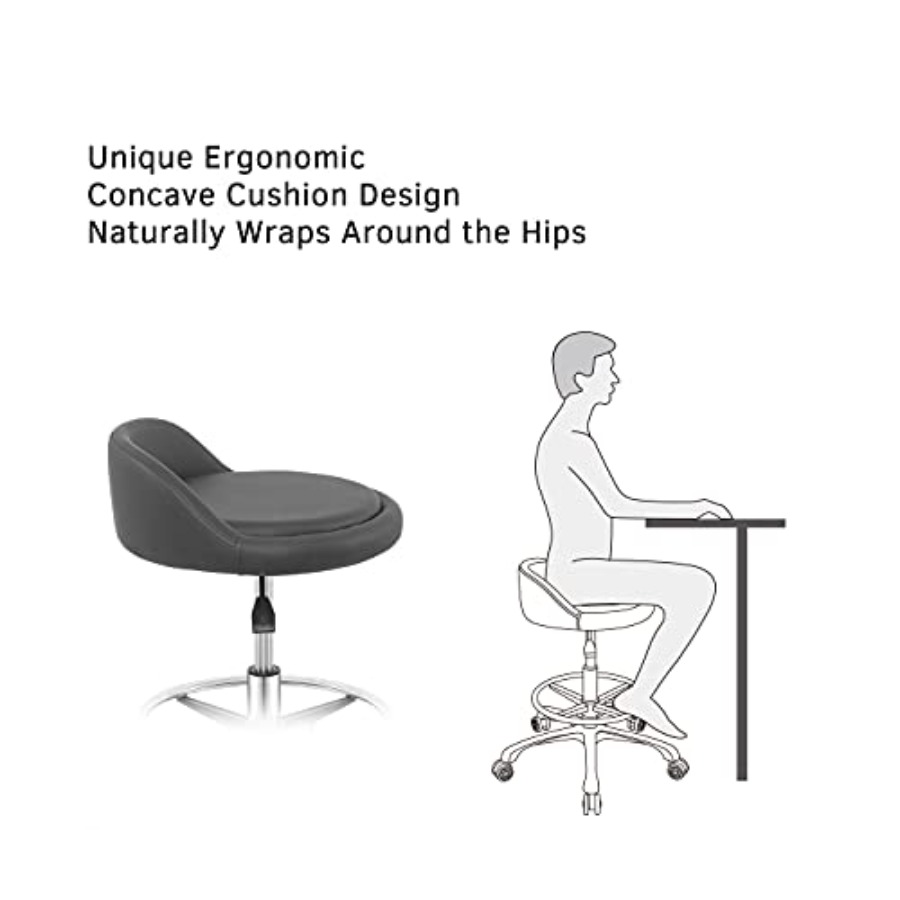 Rolling Stool Adjustable Draft - Home & Hotel Textiles Private Limited recensione e prezzo