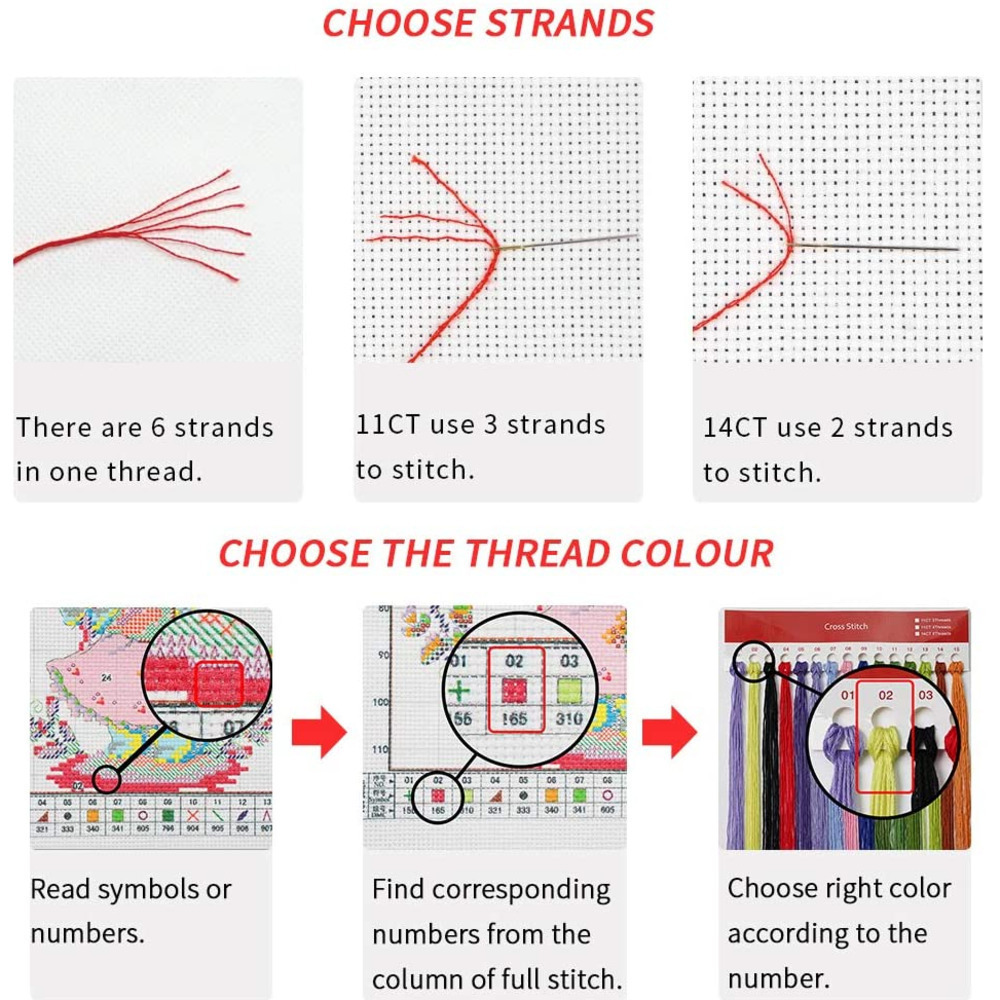 Animal Wolf DIY 11CT Embroider - Home Textiles Discount recensione e prezzo
