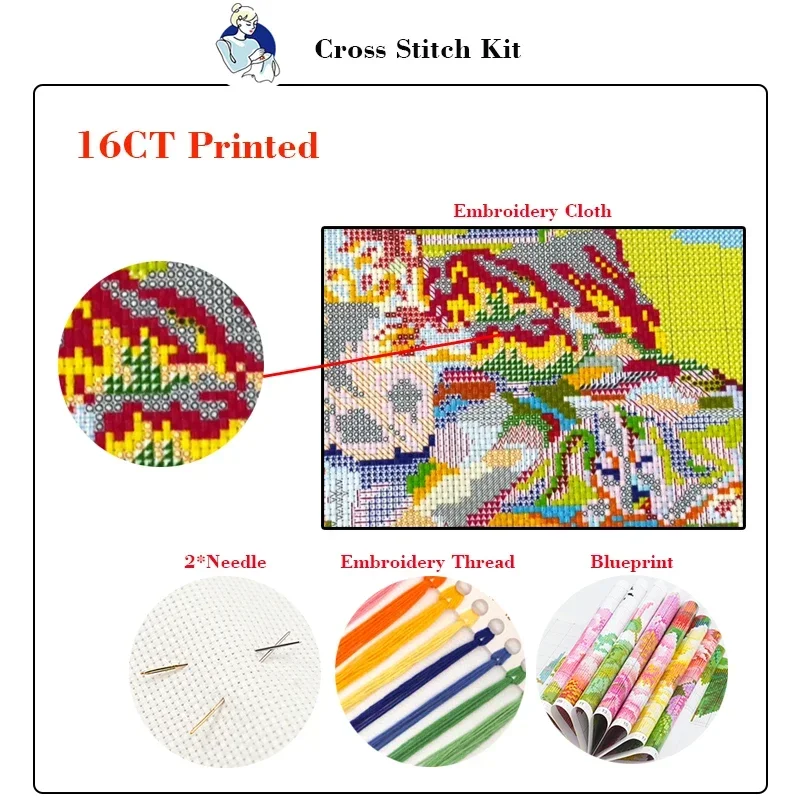 Joy Sunday Cross Stitch Kit Ol - Home Textiles Discount recensione e prezzo