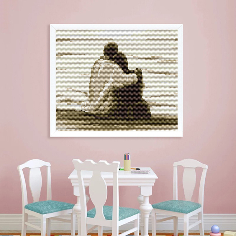 Seaside couple counted and sta - Home Textiles Discount recensione e prezzo