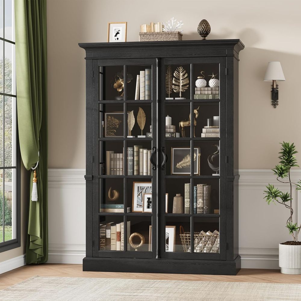 65 Tall Display Cabinet with A - Home & Hotel Textiles Private Limited recensione e prezzo