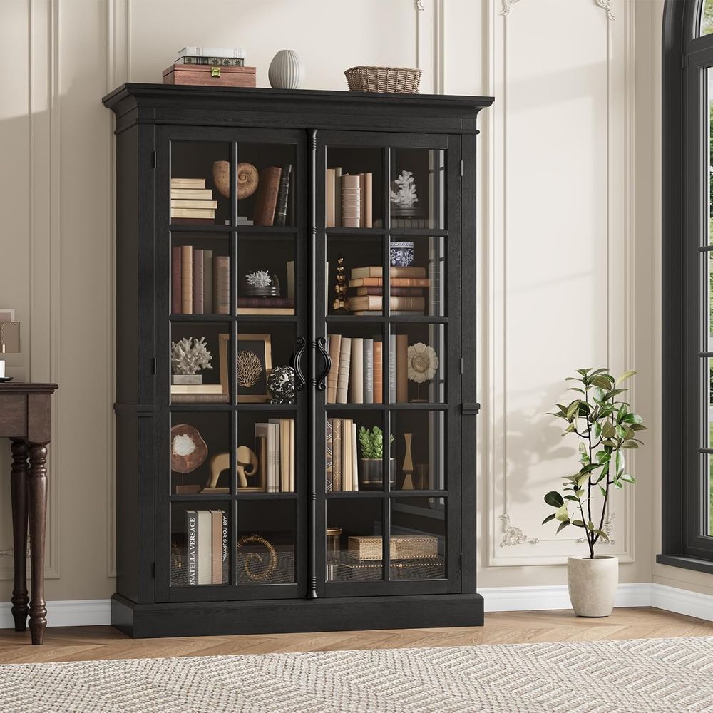 65 Tall Display Cabinet with A - Home & Hotel Textiles Private Limited recensione e prezzo