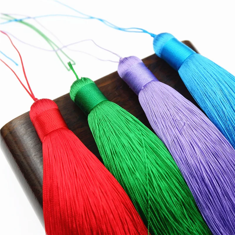 1Pcs 12CM Polyester Tassels wi - Home Ec Textiles recensione e prezzo