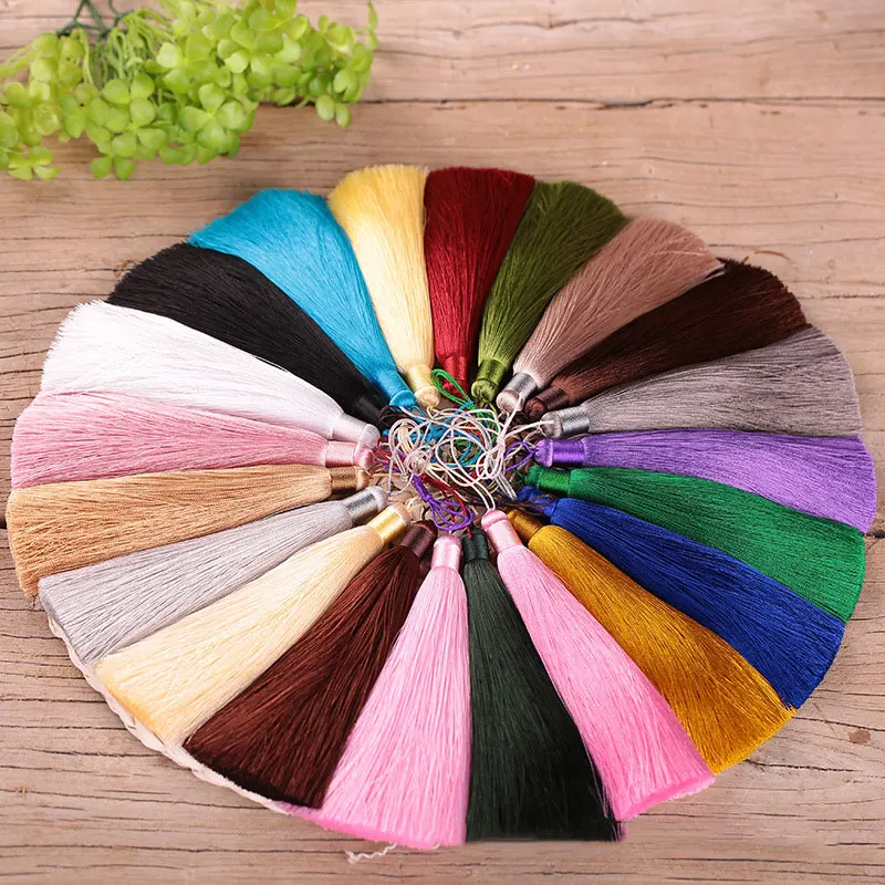 1Pcs 12CM Polyester Tassels wi - Home Ec Textiles recensione e prezzo