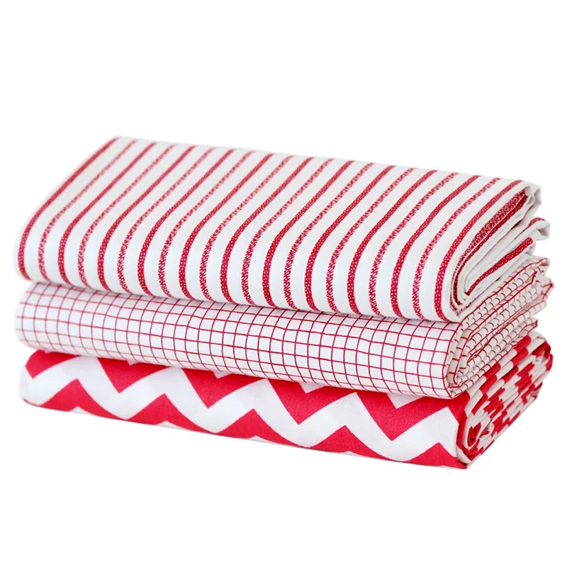 160x50cm Red Strip Wave Twill  - Home Textiles Discount recensione e prezzo