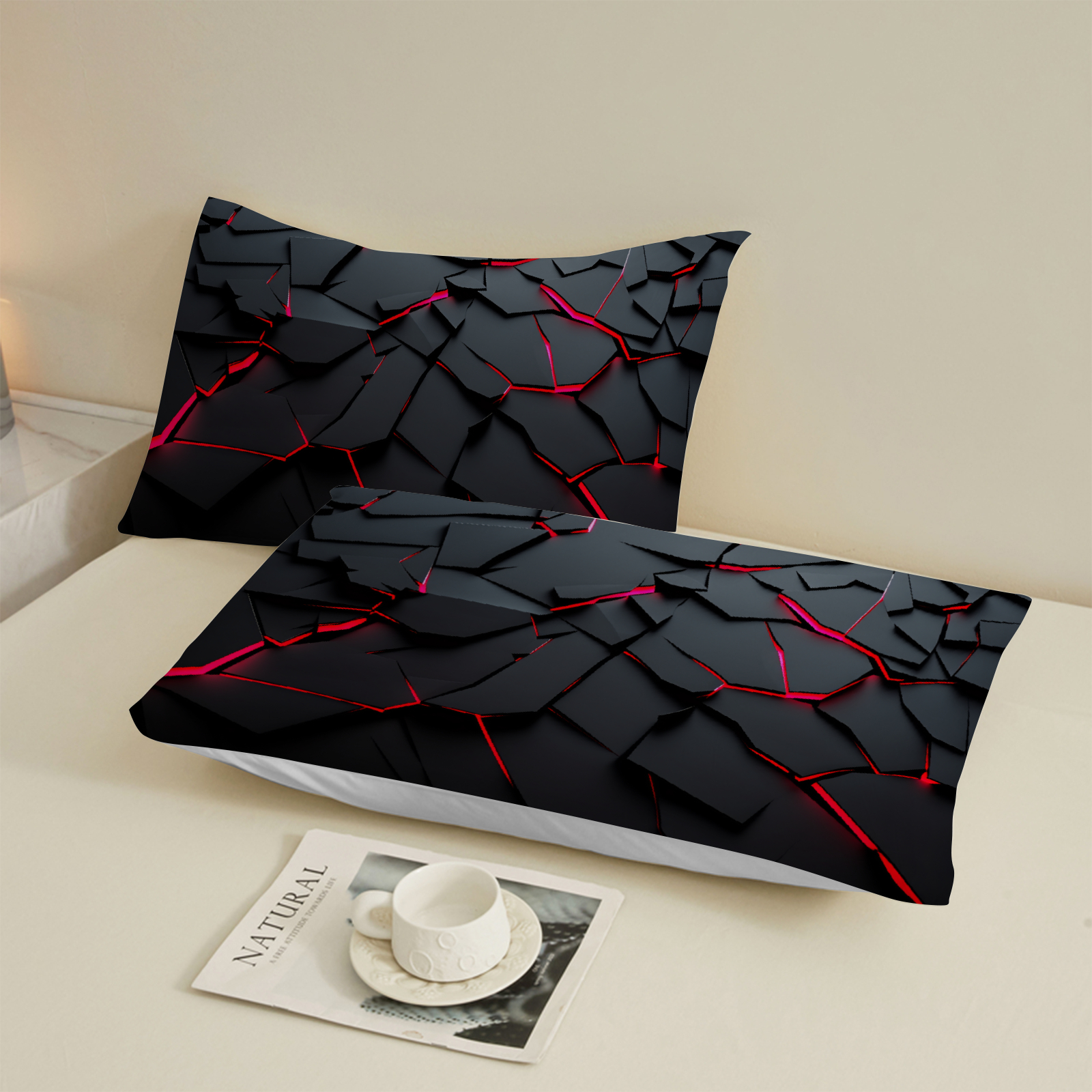 3Pcs Lightning Glow Fitted She - Home Textiles Discount recensione e prezzo